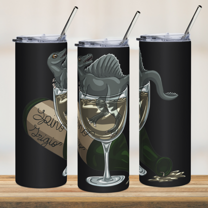 Spino Wino 20oz Tumbler with Straw