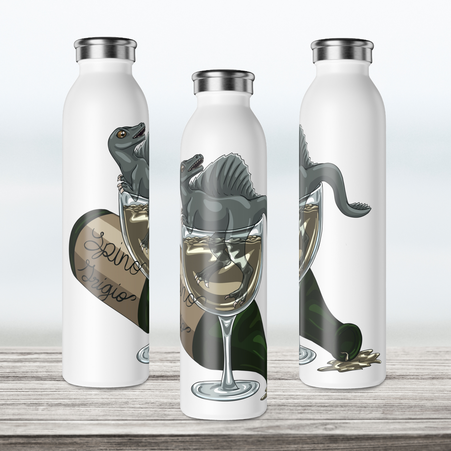 Spino Wino Slim Water Bottle