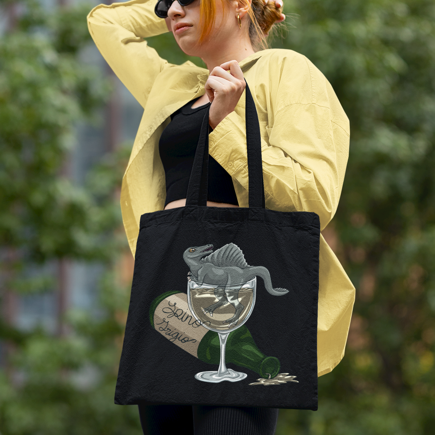 Spino Wino Canvas Tote