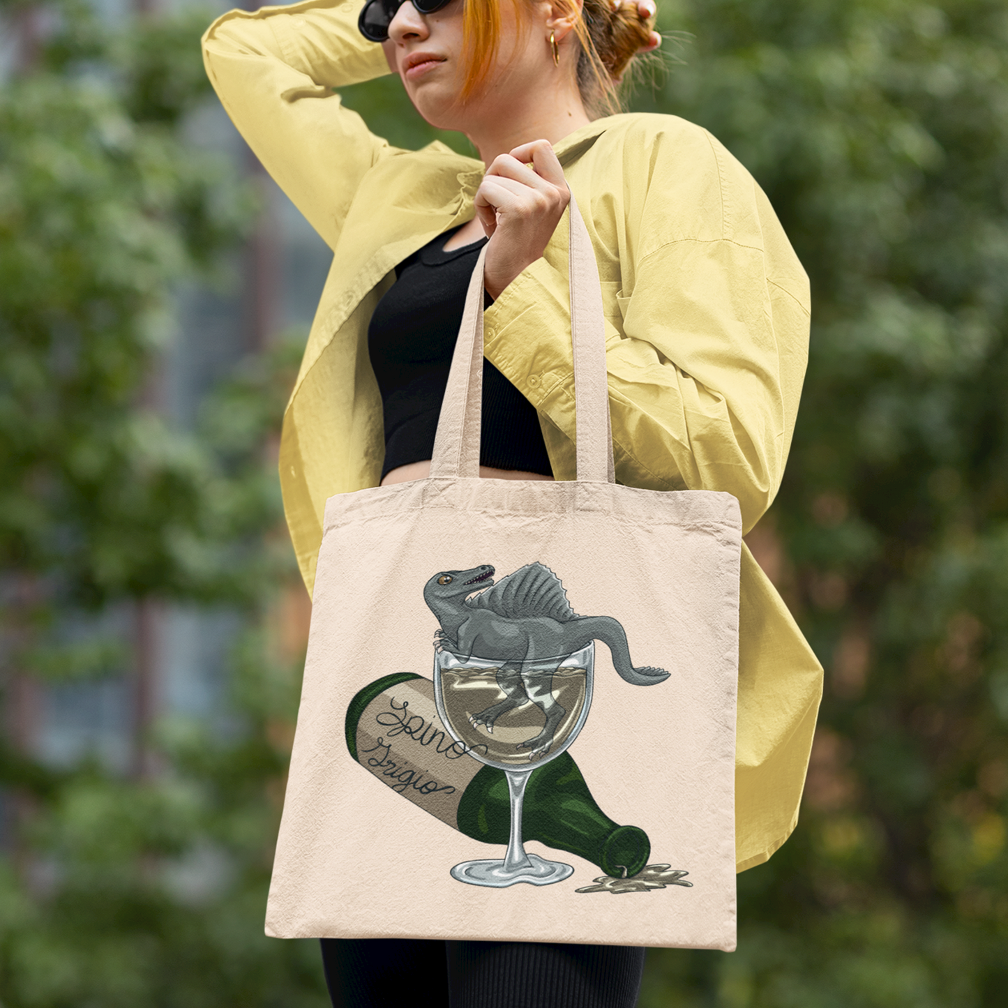 Spino Wino Canvas Tote