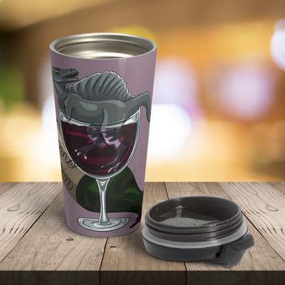 Spino Wino 15oz Insulated Stainless Steel Travel Mug