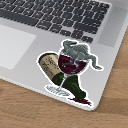 Spino Wino Vinyl Sticker (4 sizes)