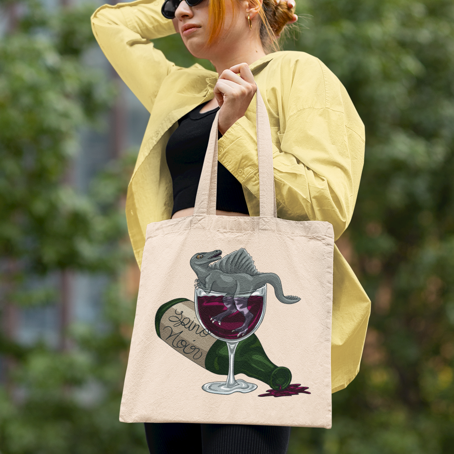 Spino Wino Canvas Tote