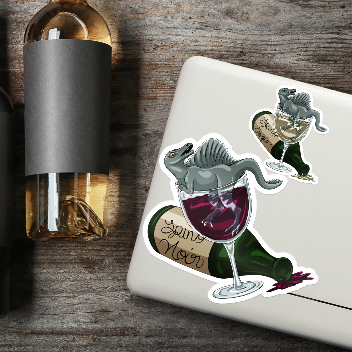 Spino Wino Vinyl Sticker (4 sizes)