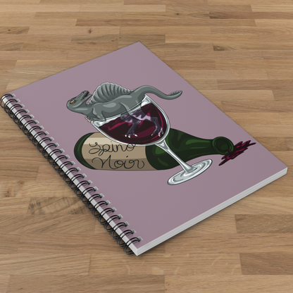 Spino Wino 6x8 Spiral Notebook