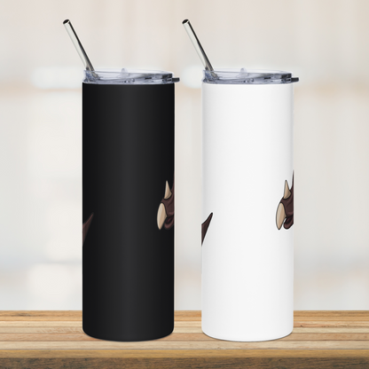 Tricera-Stop Talking 20oz Tumbler with Straw