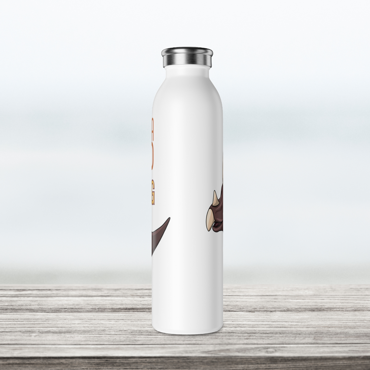 Tricera-Stop Talking Slim Water Bottle