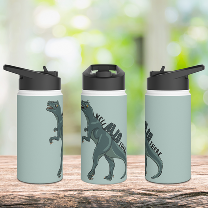 Well Allo There Stainless Steel Sip-Top Water Bottle