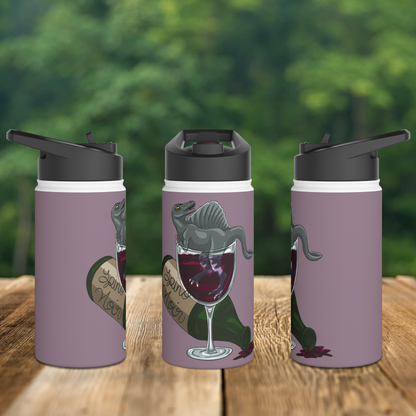 Spino Wino Stainless Steel Sip-Top Water Bottle