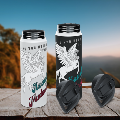 Ascending Into Madness Stainless Steel Sip-Top Water Bottle