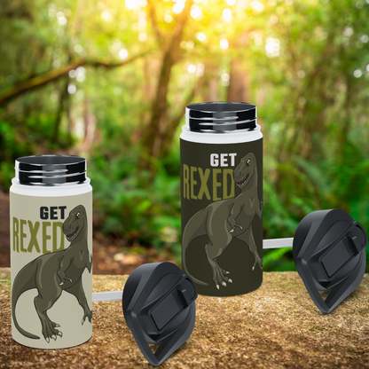 Get Rexed Stainless Steel Sip-Top Water Bottle