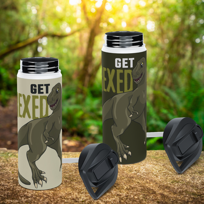 Get Rexed Stainless Steel Sip-Top Water Bottle