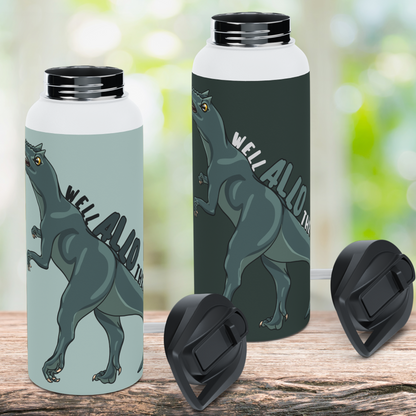 Well Allo There Stainless Steel Sip-Top Water Bottle