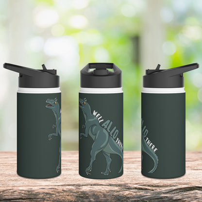 Well Allo There Stainless Steel Sip-Top Water Bottle