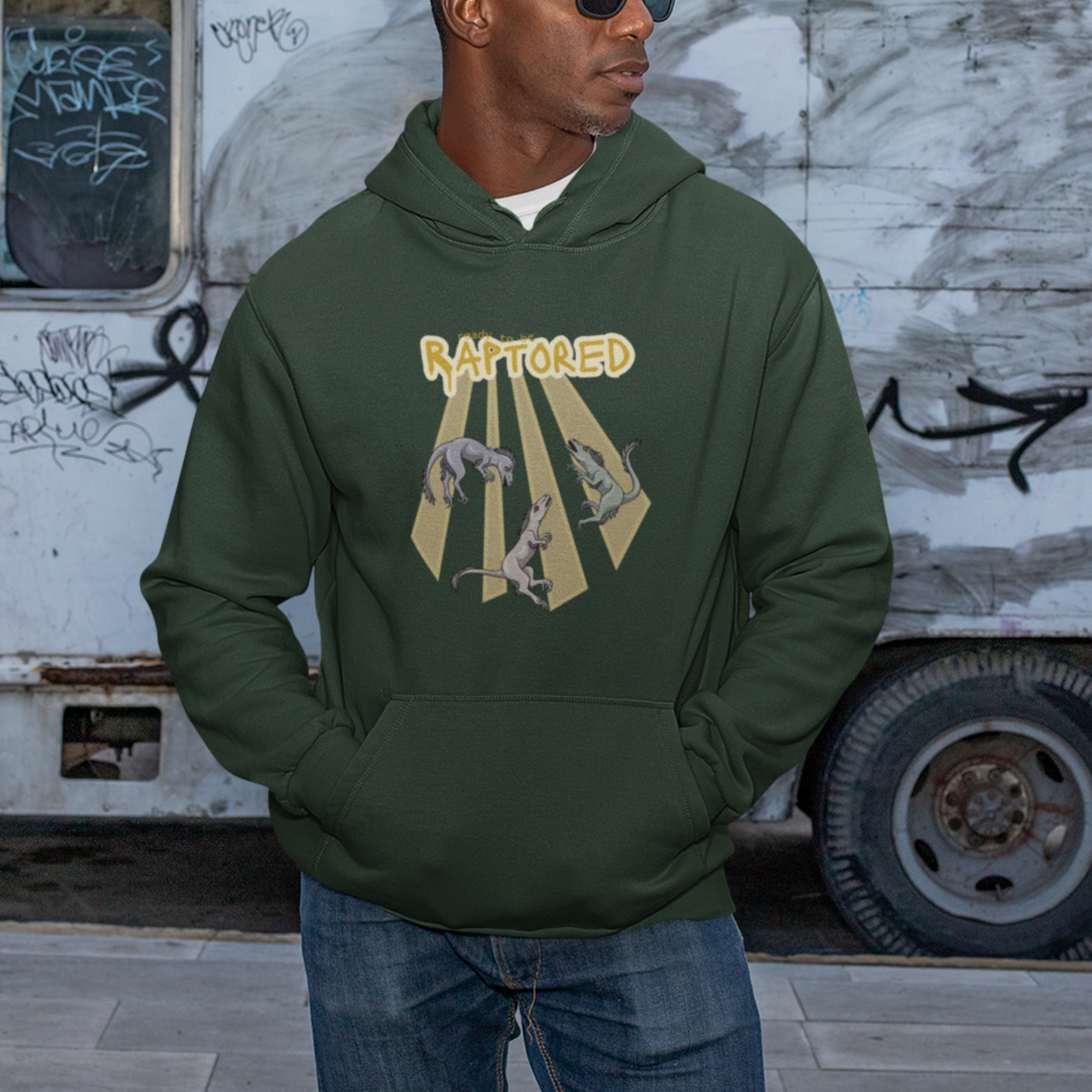 Rapturous Raptors Pullover Hoodie