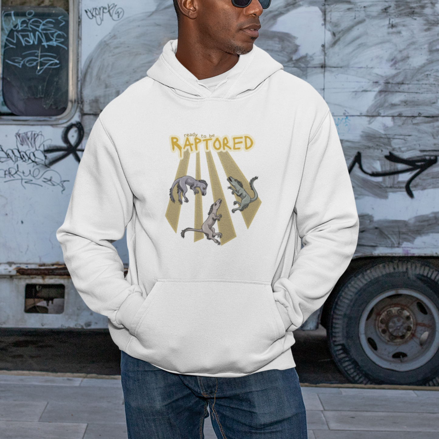 Rapturous Raptors Pullover Hoodie