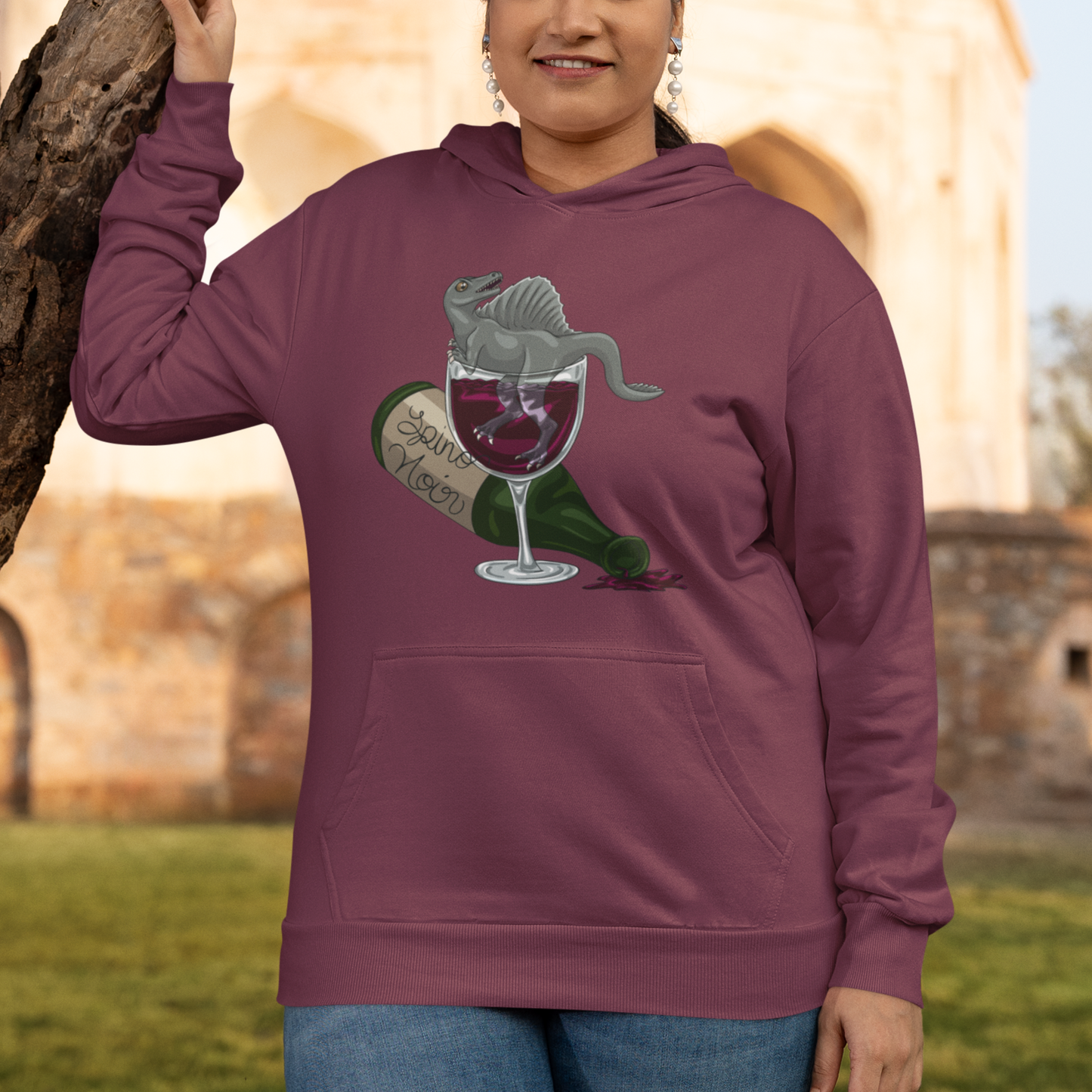 Spino Wino Pullover Hoodie