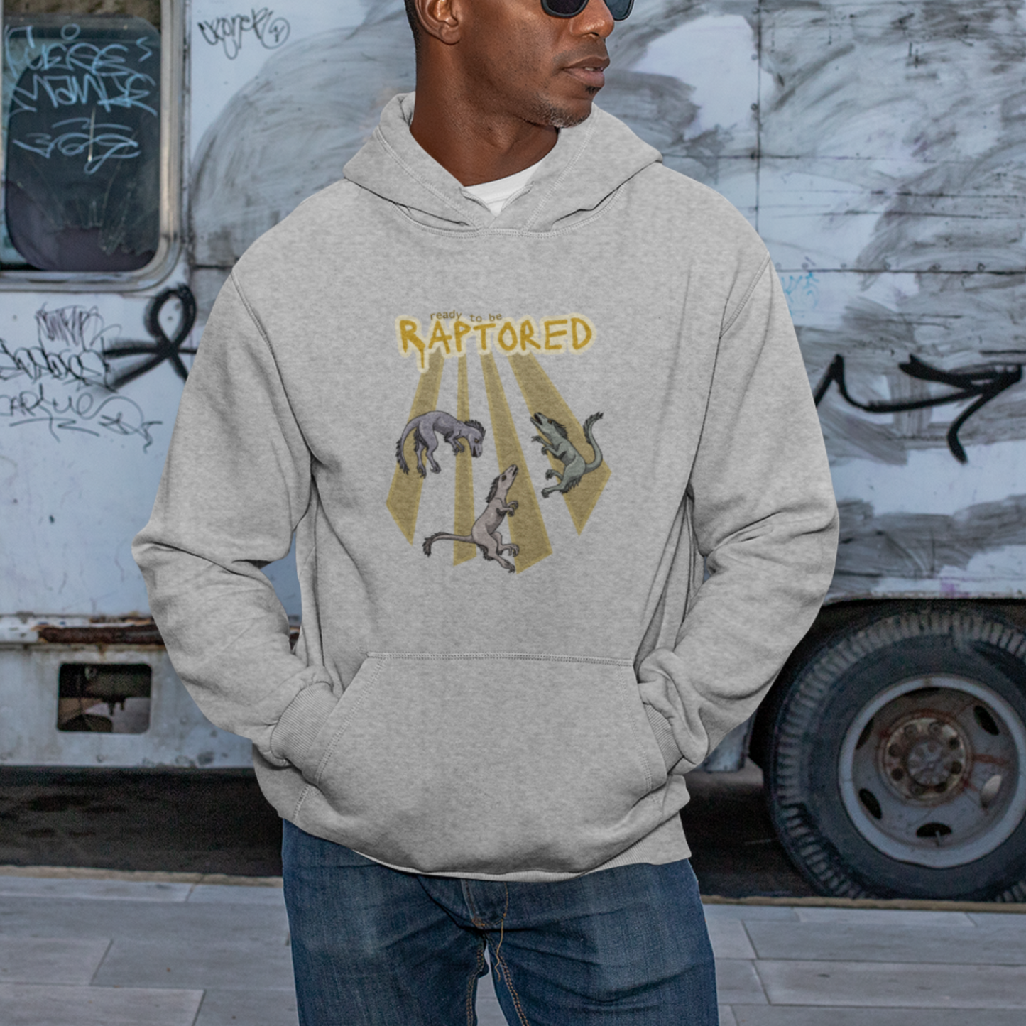 Rapturous Raptors Pullover Hoodie