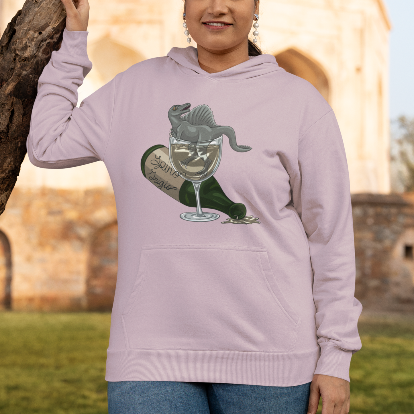 Spino Wino Pullover Hoodie