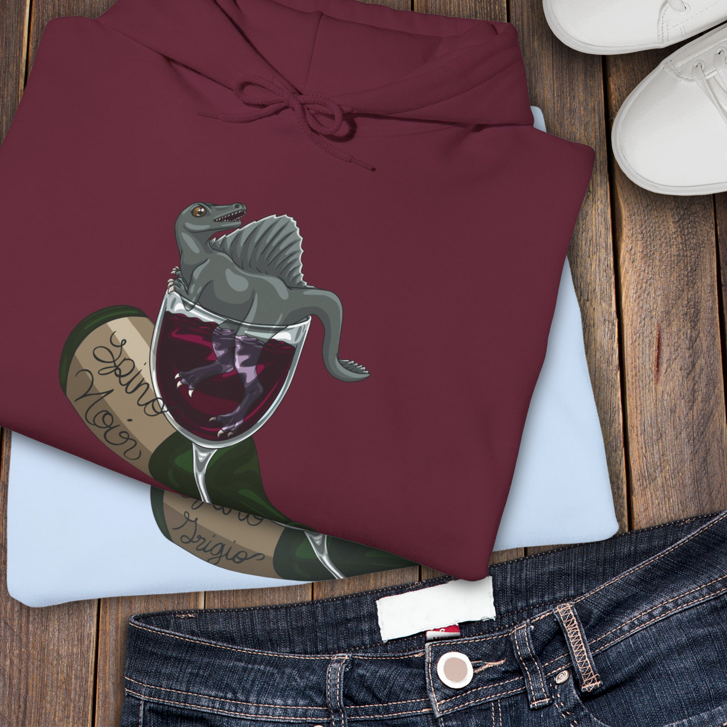 Spino Wino Pullover Hoodie