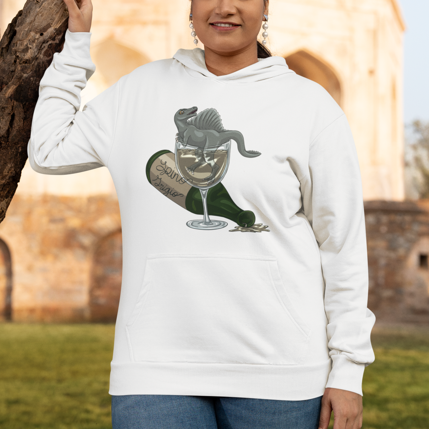 Spino Wino Pullover Hoodie