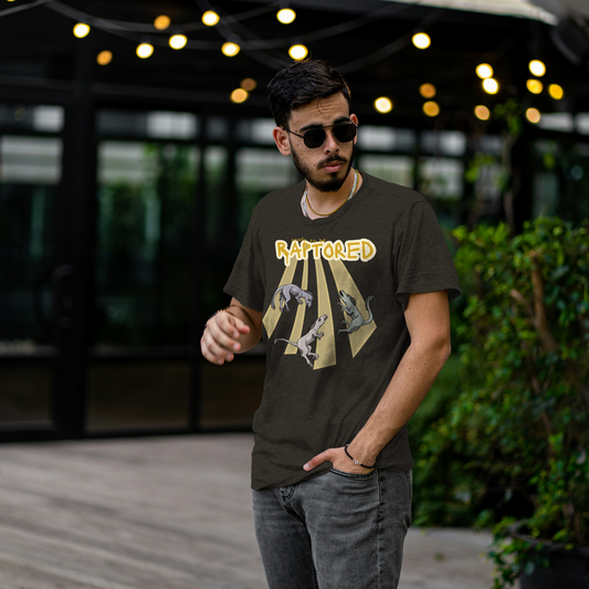 Rapturous Raptors T-Shirt – Soft Cotton Tee, Raptor Design, Unisex Fit
