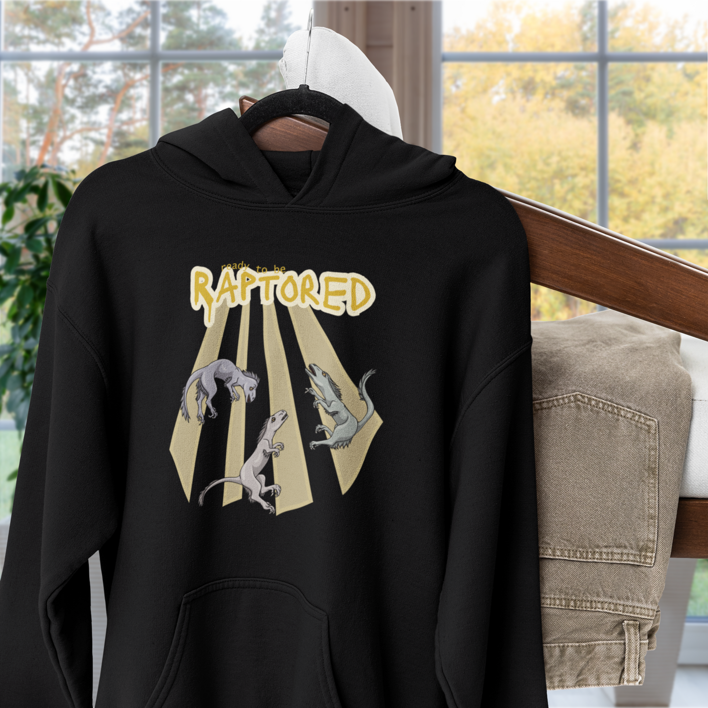 Rapturous Raptors Pullover Hoodie