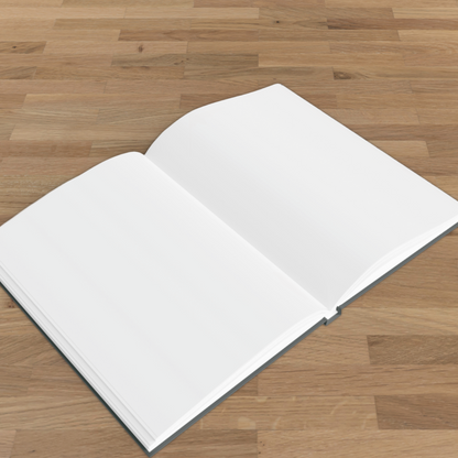 Rapturous Raptors Blank 5×7 Hardcover Journal