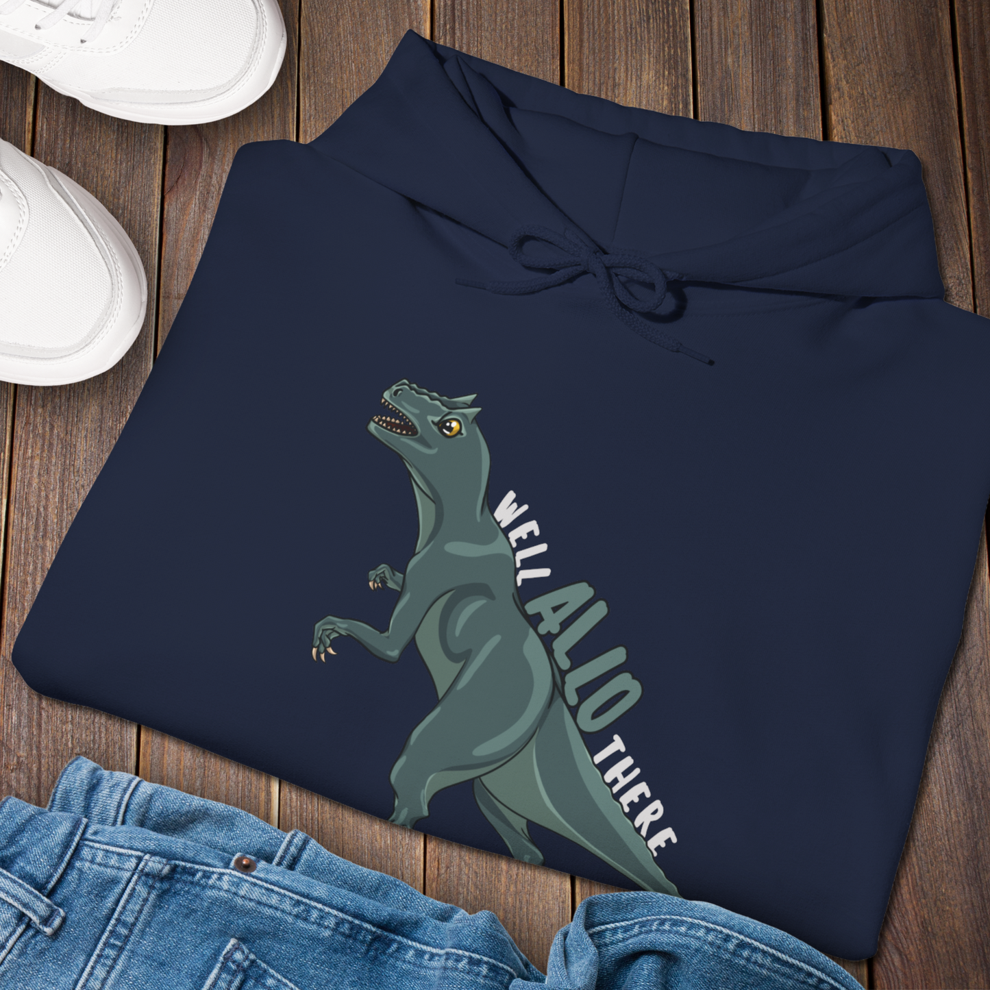 Well Allo There Pullover Hoodie