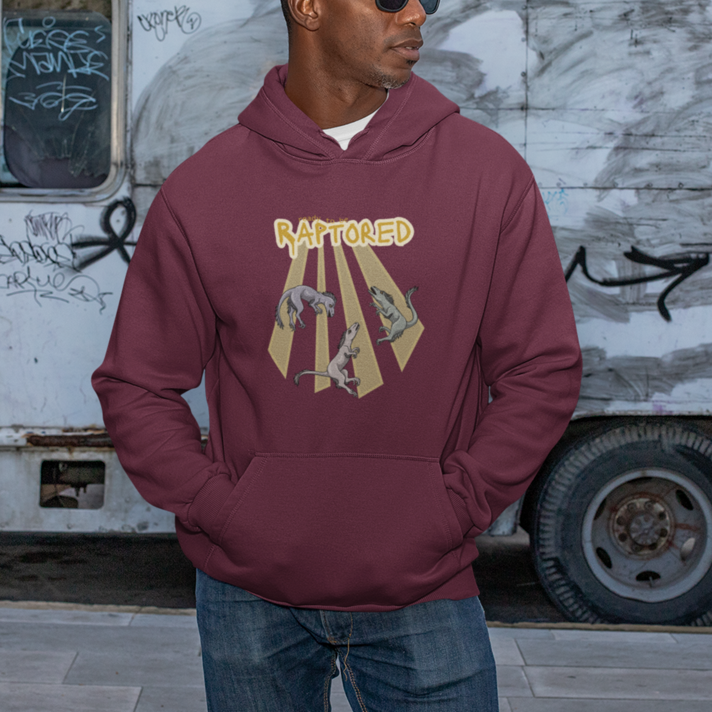 Rapturous Raptors Pullover Hoodie