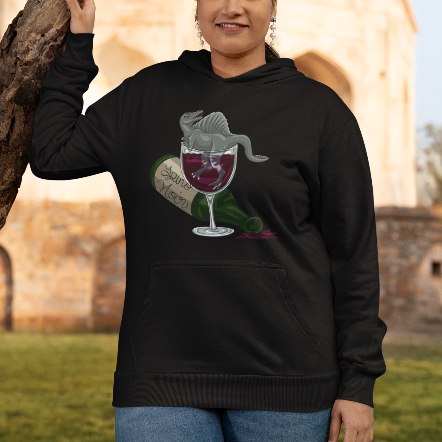 Spino Wino Pullover Hoodie