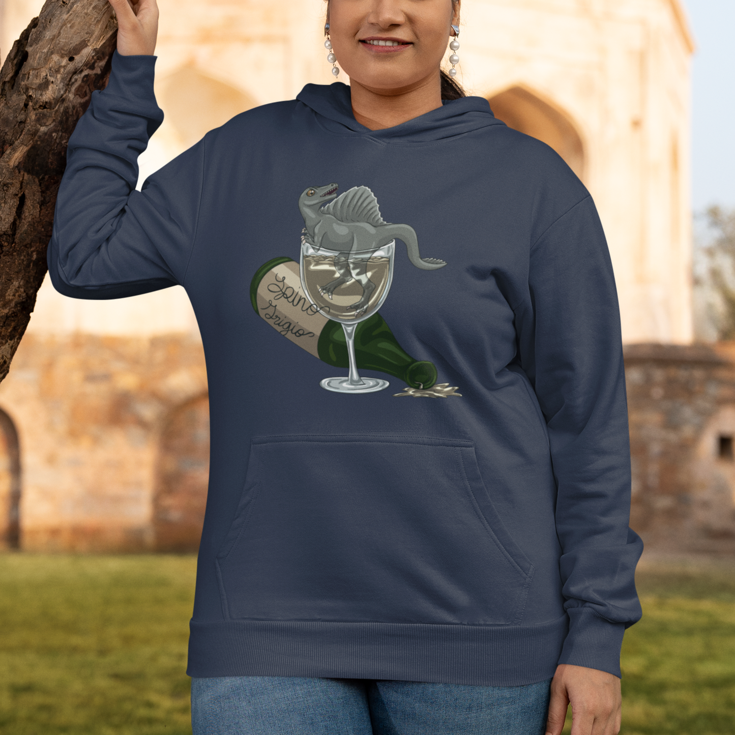 Spino Wino Pullover Hoodie